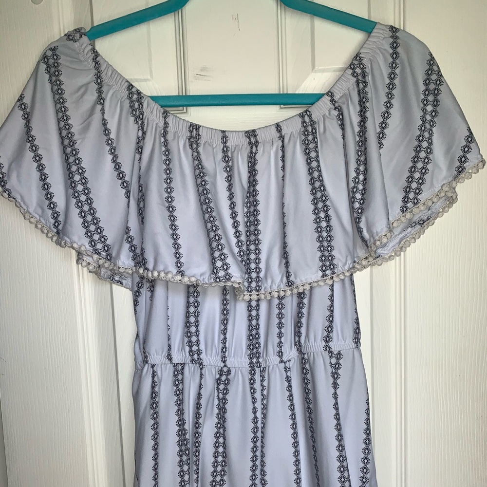 Off the shoulder romper